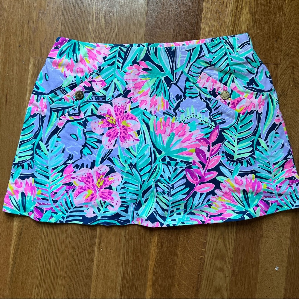 Lilly Pulitzer Madison Knit Skort in Slathouse Soiree